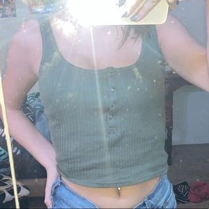 green crop top :)